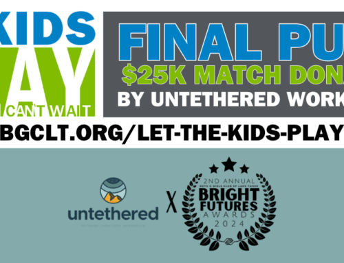 Untethered Workspace Continues Community Playground Fundraising Efforts with $25k Match Donation